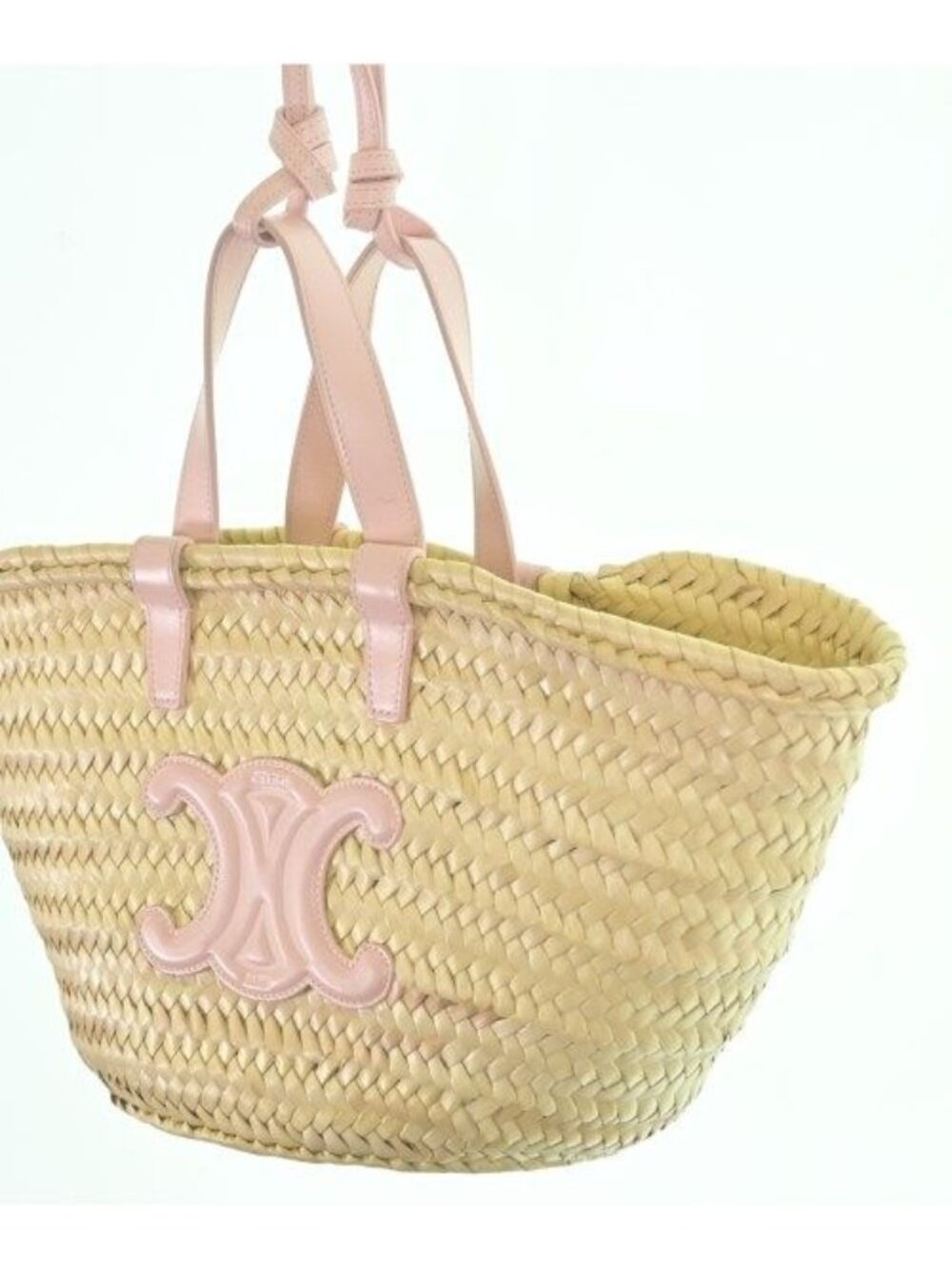 Celine Basket Bag Handbag Beige - Picture 6 of 9